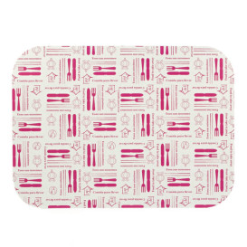 Paper Lid for Foil Pan "6 Cannelloni" 590ml (100 Units)
