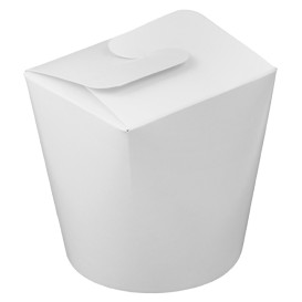 Paper Take-out Container White 529ml (500 Units)