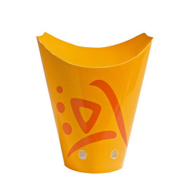 Paper Take-Out Box Kraft Closed 325ml (50 Units) 