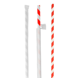 Paper Straw Straight Wrapped Ø0,6cm 20cm (6000 Units)