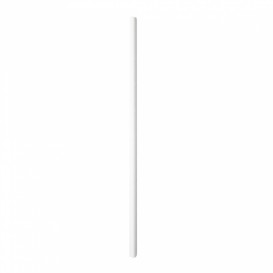 Paper Straw Straight White Wrapped Ø0,6cm 19,7cm (500 Units) 