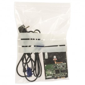 Plastic Zip Bag Autoseal Write-On Block 25x35cm G-160 (1000 Units)