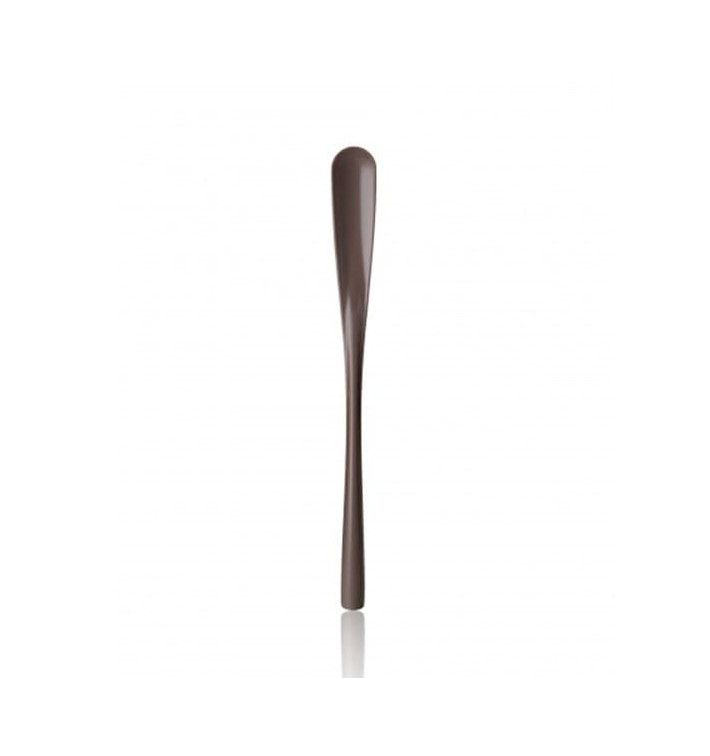 Plastic Teaspoon PS "Stirrer Wave" Grey 14,8cm Plastic Teaspoon PS "Stirrer Wave" Grey 14,8cm