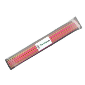 Plastic Straw Straight PS Ø0,8cm 70cm (25 Units)