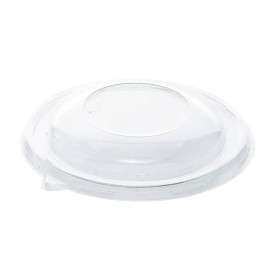 Plastic Lid RPET Crystal for Bowl Ø17cm (50 Units) 