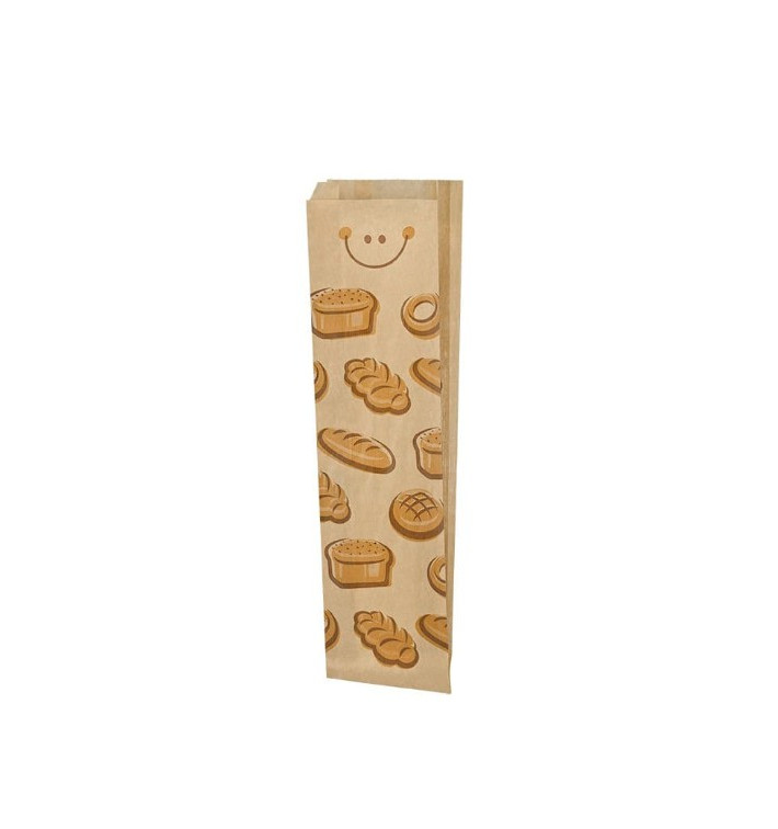 Paper Food Bag "Panes" 9+5x50cm (125 Units) Paper Food Bag "Panes" 9+5x50cm (125 Units)