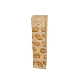 Paper Food Bag "Panes" 9+5x50cm (1000 Units)