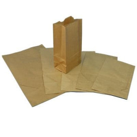 Paper Bag without Handle Kraft 20+16x40cm (500 Units)