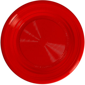 Plate PLA Deep Red Ø22 cm (375 Units)
