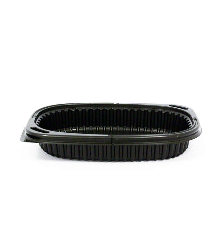 Plastic Container PP Rectangular Shape 400ml 19x14x3,2cm (40 Units) Plastic Container PP Rectangular Shape 400ml 19x14x3,2cm (40 Units)