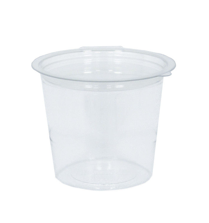 Plastic Container APET Round shape Transparente 125ml Ø7cm (81 Units) Plastic Container APET Round shape Transparente 125ml Ø7cm (81 Units)