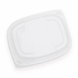 Plastic Lid Transparente Container OPS 800/1000ml 21,5x17x2cm (20 Units) 