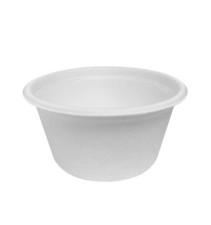 Sugarcane Container White Ø6,2cm 44ml (125 Units) Sugarcane Container White Ø6,2cm 44ml (125 Units)
