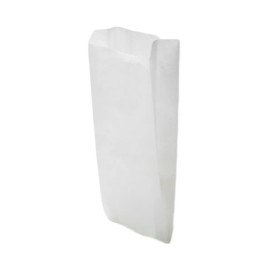 Paper Food Bag White 12+6x20cm (1000 Units)