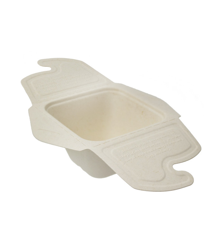 Package Sugarcane MenuBox 13x13x7cm 500ml. (50 Units) Package Sugarcane MenuBox 13x13x7cm 500ml. (50 Units)