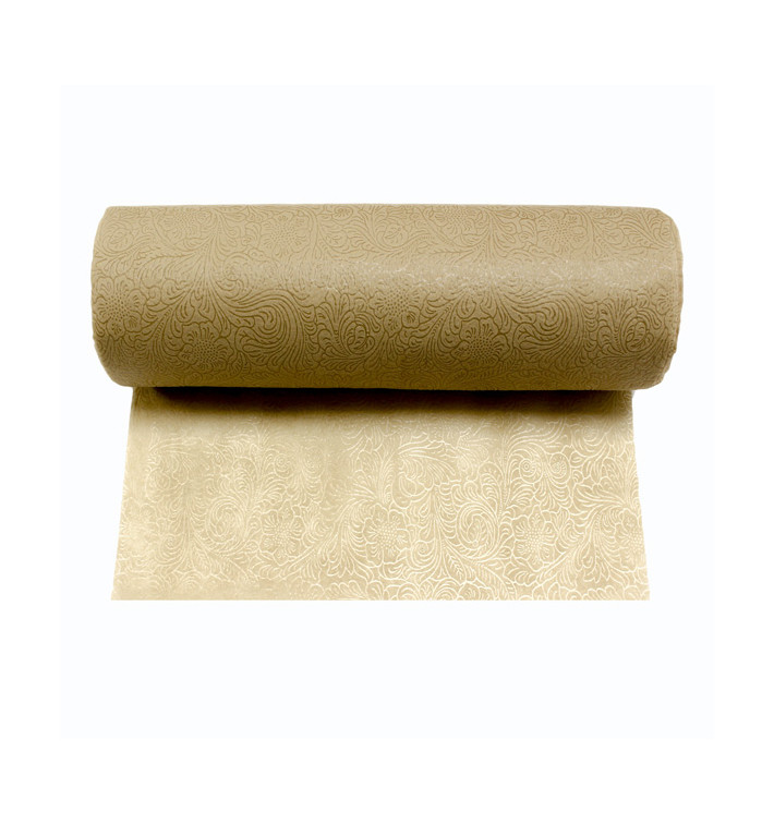 Non-Woven PLUS Tablecloth Roll Cream 0,4x50m P30cm (6 Units) Non-Woven PLUS Tablecloth Roll Cream 0,4x50m P30cm (6 Units)
