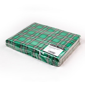 Pre-Cut Paper Tablecloth "Edinburgh" 37g 1x1m (400 Units)  