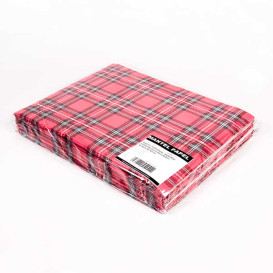 Pre-Cut Paper Tablecloth "Glasgow" 37g 1x1m (400 Units)  