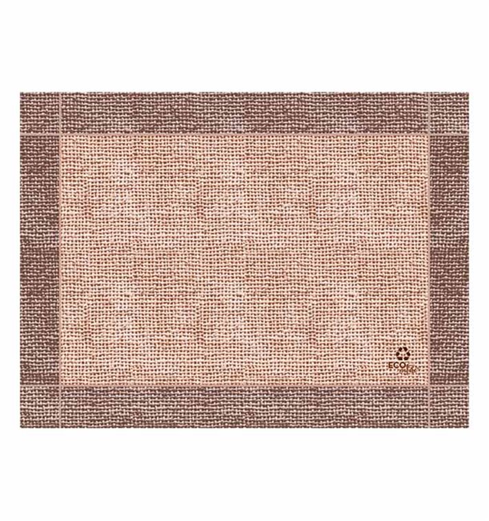 Paper Placemats 30x40cm Kraft "Burlap" 40g (1000 Units)