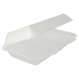 Foam Baguette Container White 2,40x1,55x0,70cm (125 Units) 