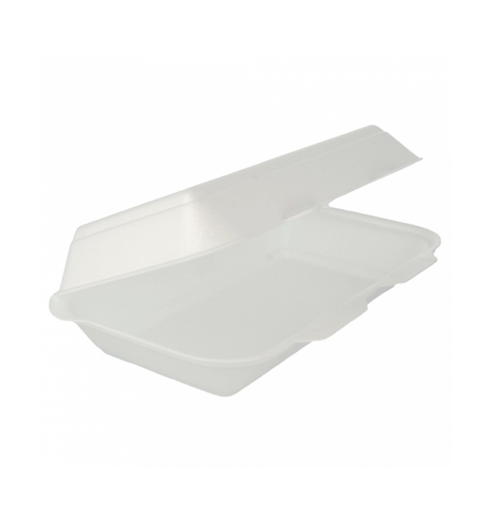 Foam Baguette Container White 2,40x1,55x0,70cm (125 Units) Foam Baguette Container White 2,40x1,55x0,70cm (125 Units)