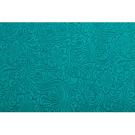 Non-Woven PLUS Tablecloth Turquoise 120x120cm (100 Units) 