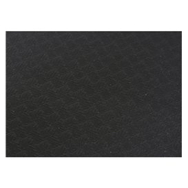 Pre-Cut Paper Tablecloth Black 40g 1,2x1,2m (300 Units) 