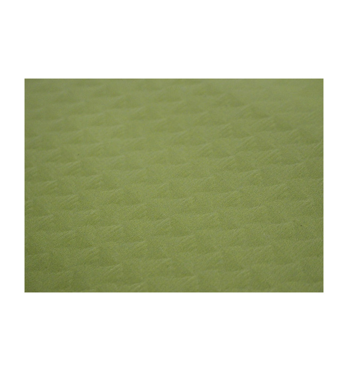 Pre-Cut Paper Tablecloth Pistachio 40g 1,2x1,2m (300 Units) Pre-Cut Paper Tablecloth Pistachio 40g 1,2x1,2m (300 Units)