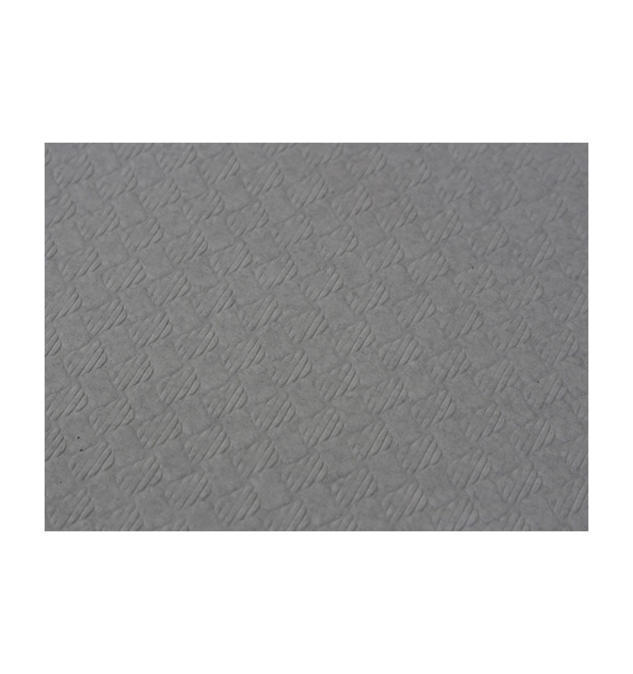 Pre-Cut Paper Tablecloth Grey 40g 1,2x1,2m (300 Units) Pre-Cut Paper Tablecloth Grey 40g 1,2x1,2m (300 Units)