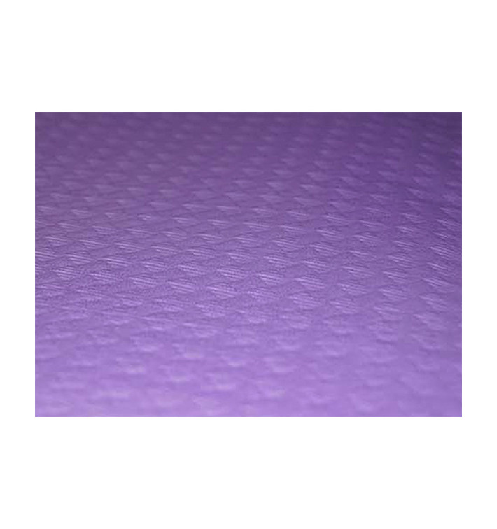Pre-Cut Paper Tablecloth Lilac 40g 1,2x1,2m (300 Units) Pre-Cut Paper Tablecloth Lilac 40g 1,2x1,2m (300 Units)