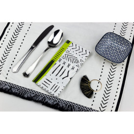 Paper Napkin Double Point "Tribal"  1/8 40x40cm (1200 Units) 