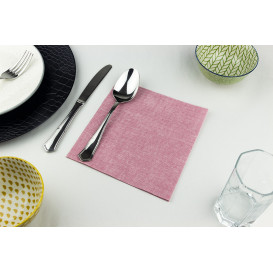 Paper Napkin Double Point "Cow Boys Burgundy" 40x40cm (50 Units) 