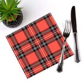 Paper Napkin Double Point "Glasgow" 40x40cm (600 Units) 