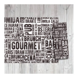 Paper Placemats 30x40cm "Gourmet" 40g (1000 Units)
