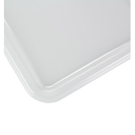 Plastic Tray RPET Transparent 35x24cm (10 Units) 