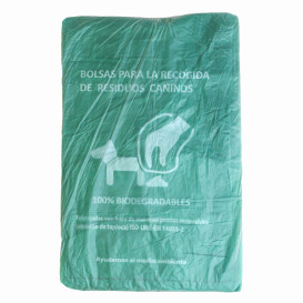 Plastic bag for dog droppings 100% bio 20x33cm (100 units)