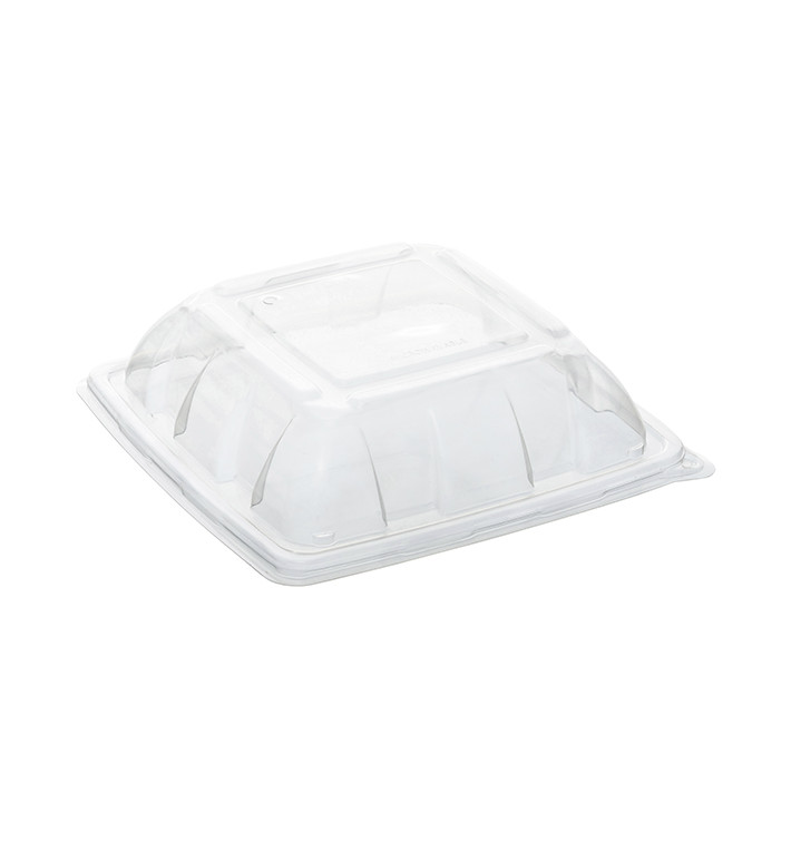 Plastic Dome Lid PP for Container 23x23cm (50 Units) Plastic Dome Lid PP for Container 23x23cm (50 Units)