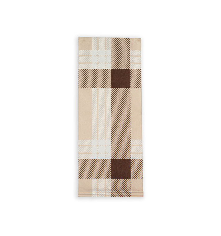 Paper Cutlery Envelopes with Napkin "Scottish" (1000 Units) Paper Cutlery Envelopes with Napkin "Scottish" (1000 Units)