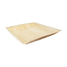 Palm Leaf Plate Square Shape 27x27cm (6 Units) 