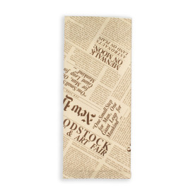 Paper Cutlery Envelopes with Napkin "New York Times" (1000 Units)