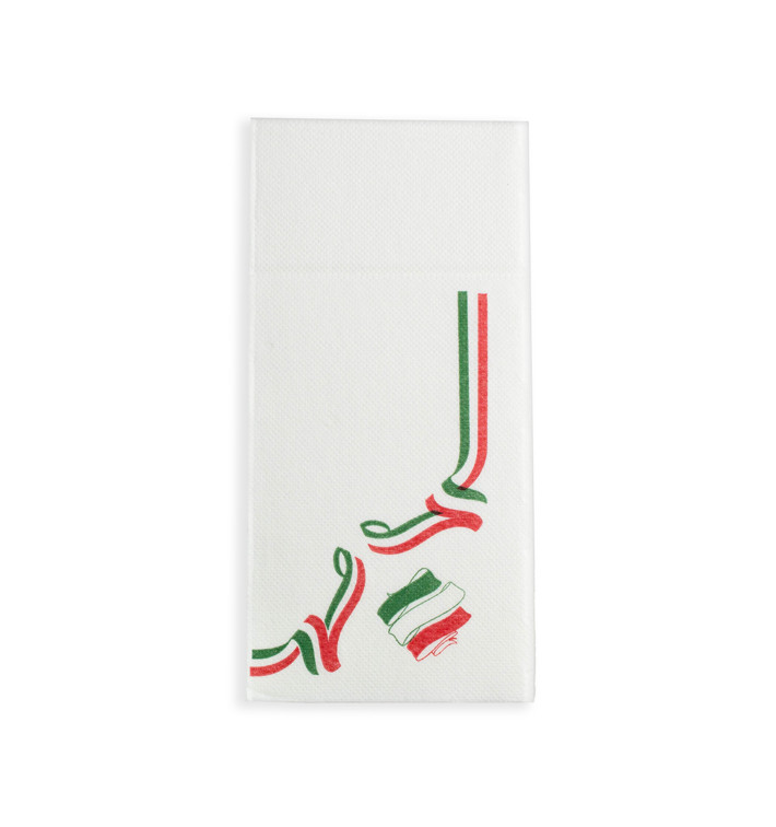Pocket Fold Paper Napkins Italia 40x40cm (30 Units) Pocket Fold Paper Napkins Italia 40x40cm (30 Units)