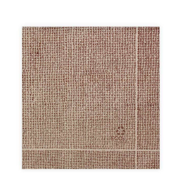 Paper Napkin Double Point "Burlap" Kraft 40x40cm (50 Units) Paper Napkin Double Point "Burlap" Kraft 40x40cm (50 Units)