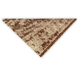Paper Napkin Double Point "Wood" Kraft 40x40cm (50 Units) 
