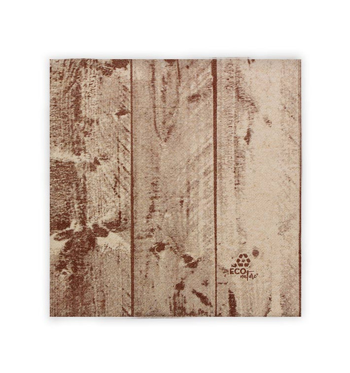 Paper Napkin Double Point "Wood" Kraft 40x40cm (50 Units) Paper Napkin Double Point "Wood" Kraft 40x40cm (50 Units)