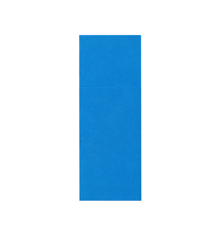 Pocket Fold Paper Napkins Turquoise 32x40cm (30 Units) Pocket Fold Paper Napkins Turquoise 32x40cm (30 Units)