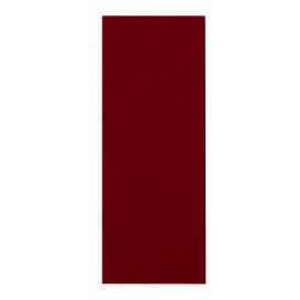 Pocket Fold Paper Napkins Burgundy 30x40cm (30 Units) 