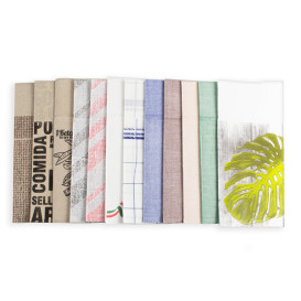 Pocket Fold Paper Napkins Burlap 40x40cm (960 Units)