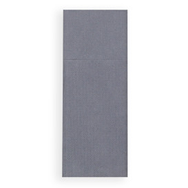 Pocket Fold Paper Napkins Grey 30x40cm (1200 Units)