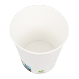 Paper Cup White 9 Oz/280ml Ø8,0cm (50 Units) 