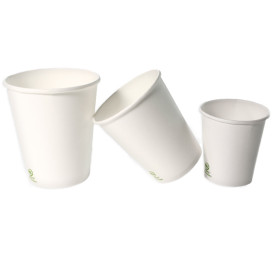 Paper Cup White 4 Oz/120ml Ø6,2cm (80 Units) 